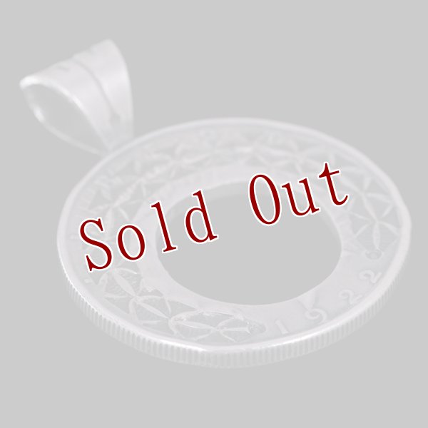 画像4: ナバホ族 Sunshine Reeves 1922年 ピースダラー コインシルバー ナジャ ペンダント (4)