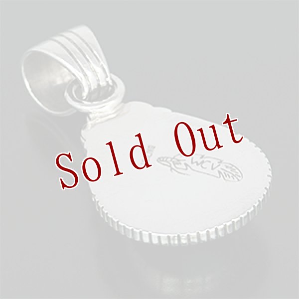 画像3: ナバホ族 Will Vandever ナンバーエイト ターコイズ ペンダント (3)