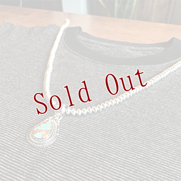 画像4: ナバホ族 Will Vandever ナンバーエイト ターコイズ ペンダント (4)