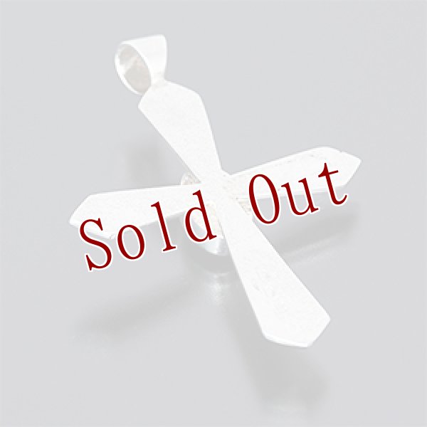 画像2: ナバホ族 Darryl Dean Begay クロス ニューランダー ペンダント (2)