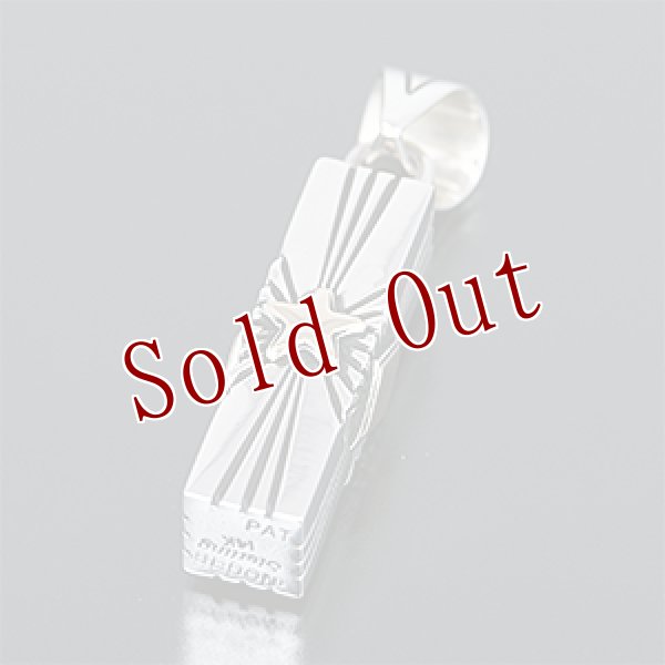 画像3: ナバホ族 Pat Bedonie 4面 14K サンバースト&スターバースト ペンダント (3)