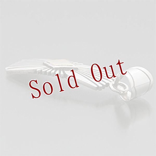 画像2: ナバホ族 Pat Bedonie 14K サンバースト ペンダント (2)