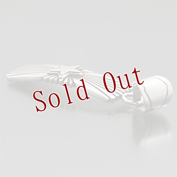 画像2: ナバホ族 Pat Bedonie 14K スターバースト ペンダント (2)