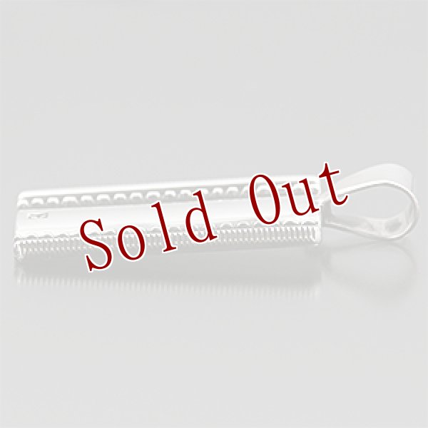 画像3: ナバホ族 Harrison Jim インゴットシルバー チゼルワーク/コインエッジ ペンダント (3)