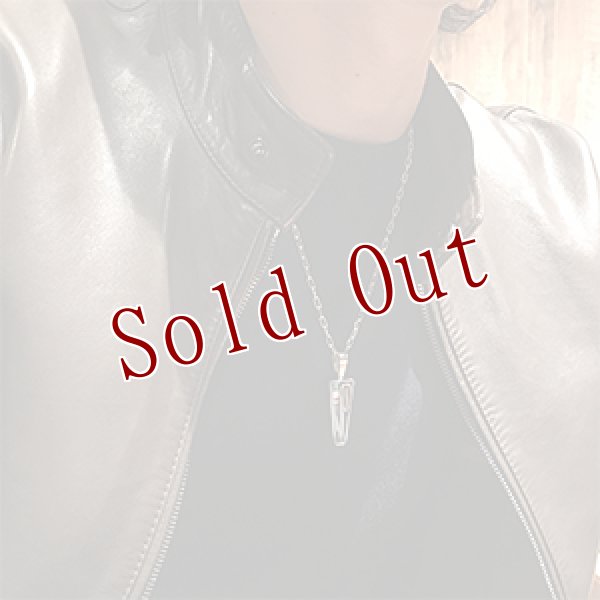 画像4: ナバホ族 Albert Nells マルチカラー（Jet） インレイ ペンダント (4)