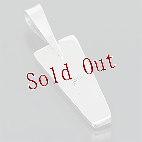 画像2: ナバホ族 Albert Nells チベットターコイズ インレイ ペンダント (2)