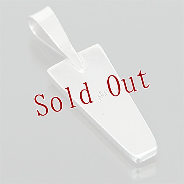 画像2: ナバホ族 Albert Nells コーラル インレイ ペンダント (2)