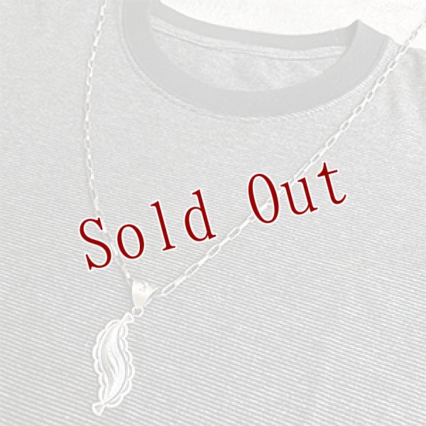 画像4: ナバホ族 Jacob D. Morgan Bi-Curve リポウズ ペンダント (4)