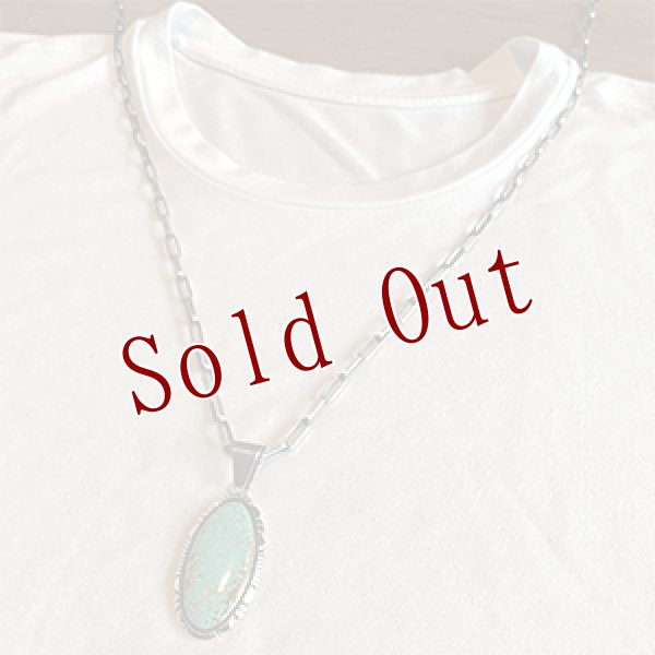 画像4: ナバホ族 Lonnie Willie #8 ターコイズ ペンダント (4)