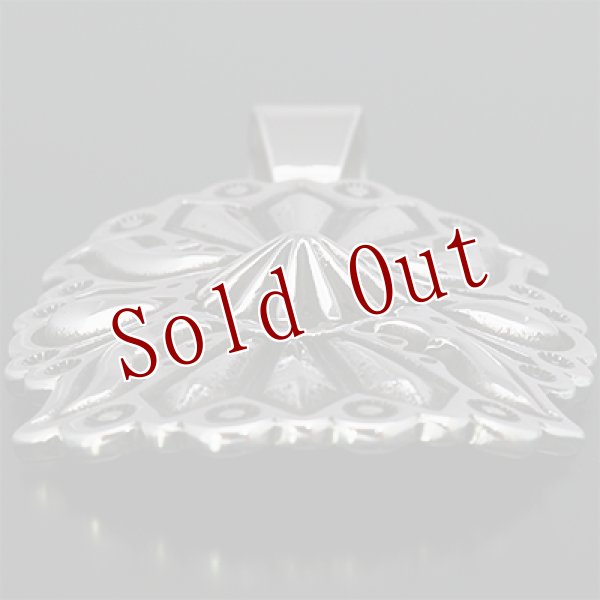 画像6: ナバホ族 Clendon Pete ケトー バンプアウト ペンダント (6)