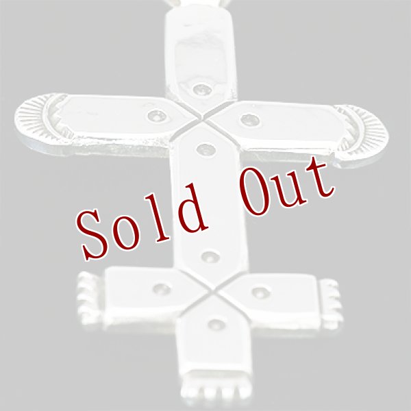 画像4: ナバホ族 Clendon Pete ドラゴンフライ スタンプ ペンダント (4)