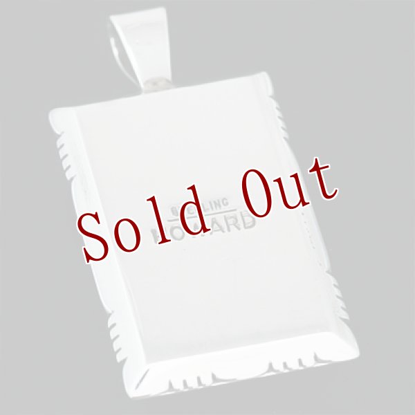 画像2: ナバホ族 Howard Nelson 14K ケトー ボックス 長方形 ペンダント (2)