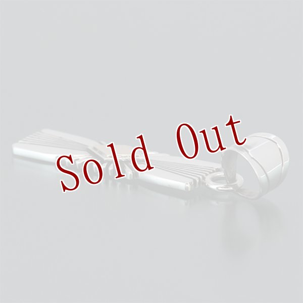 画像3: ナバホ族 Pat Bedonie 14K サンバースト 長方形 ペンダント (3)