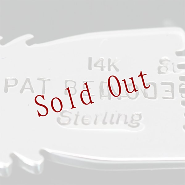 画像5: ナバホ族 Pat Bedonie 14K サンバースト 長方形 ペンダント (5)