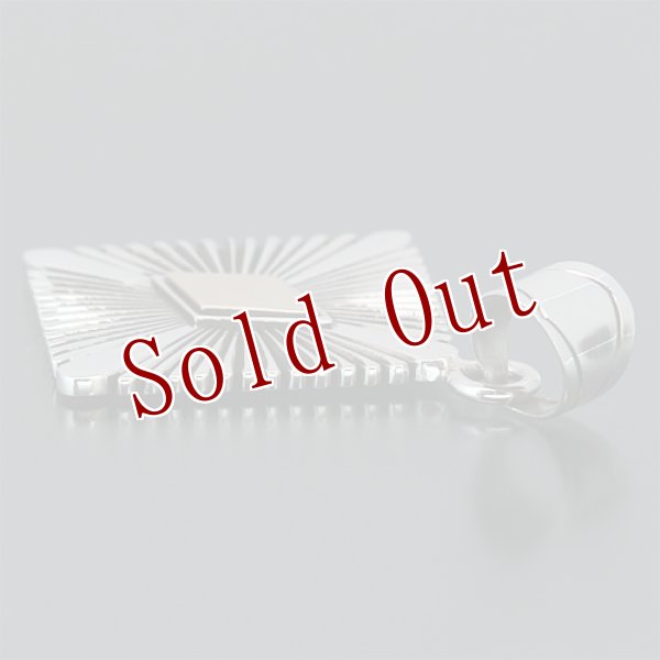 画像3: ナバホ族 Pat Bedonie 14K サンバースト 菱形 ペンダント (3)