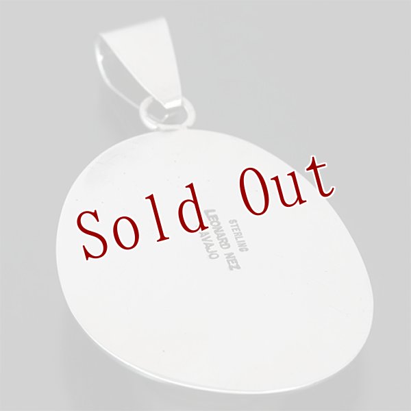 画像2: ナバホ族 Leonard Nez スギライト ケトー オーバーレイ ペンダント (2)