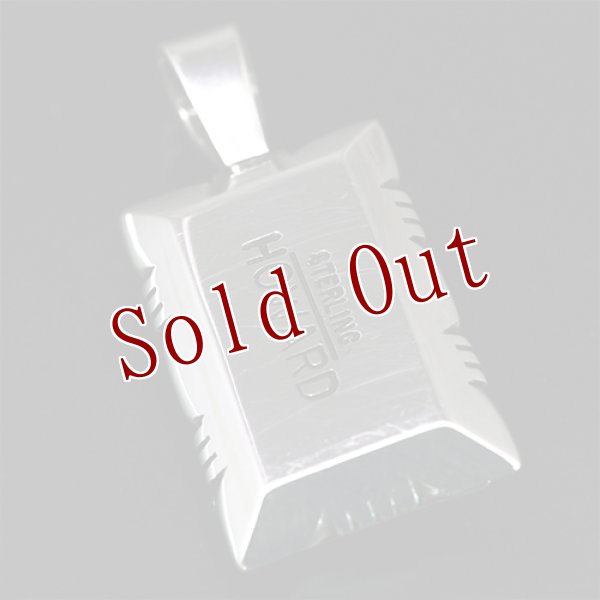 画像2: ナバホ族 Howard Nelson 14K ケトー ボックス スモール ペンダント (2)