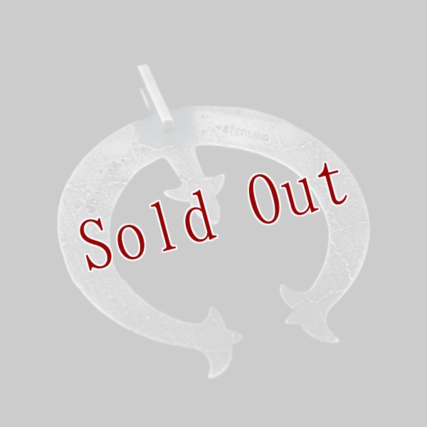 画像2: ナバホ族 Jacob D. Morgan ナジャ サンドキャスト ペンダント (2)