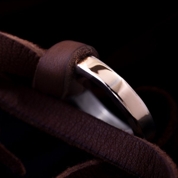 画像3: 【RIVER MAIL企画】ナバホ族 Bruce Morgan 1/4 14K プレーン ネックレス/リング (3)