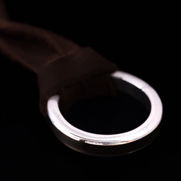 画像2: 【RIVER MAIL企画】ナバホ族 Bruce Morgan 1/4 14K プレーン ネックレス/リング (2)