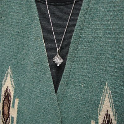 画像3: ナバホ族 Jennifer Curtis スタンプワーク スモール ネックレス