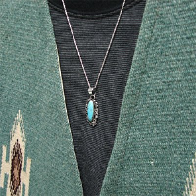 画像3: ナバホ族 Rebekah Goodluck キャリコレイク ネックレス