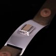 画像4: 【3社共同企画】Bruce Morgan×Anchor Bridge 14K ID レザー ブレスレット (4)