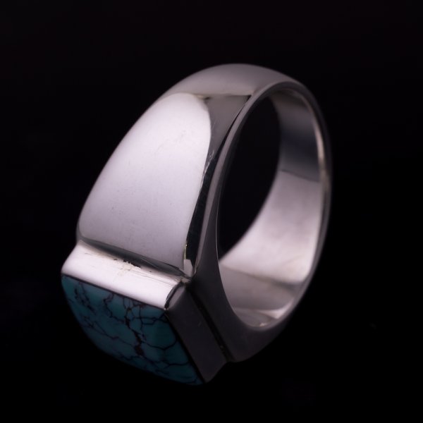 画像6: 【RM Jewelry】キングマン シグネチャー シルバー リング 17号 (6)