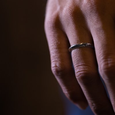 画像2: 【サイズ展開あり】トライアングル ナロー シルバー925 リング 鏡面仕上げ