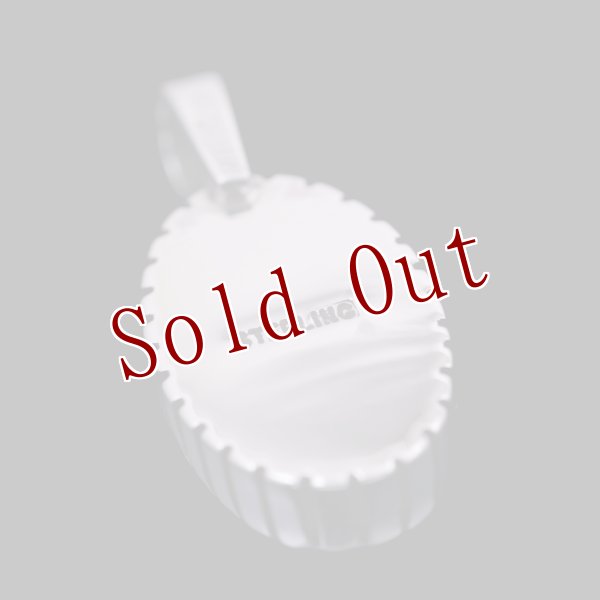 画像2: 【RM】Apache Blue シルバー ハンドメイド ペンダント (2)