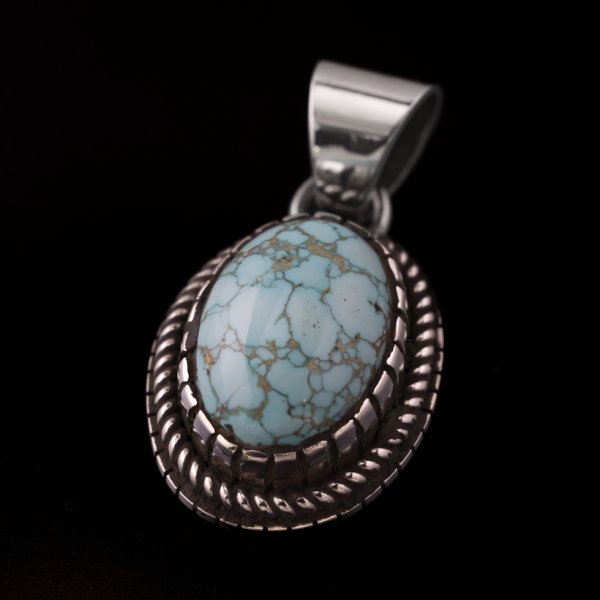 画像1: 【RM Jewelry】ナンバーエイト シルバー ハンドメイド ペンダント (1)