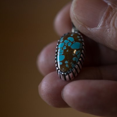 画像1: 【RM】Pilot Mtn. シルバー ハンドメイド ペンダント