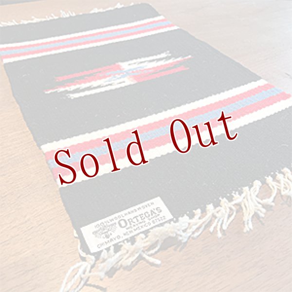 画像2: Ortega's チマヨ プレイスマット/ランチョマット ブラック (2)