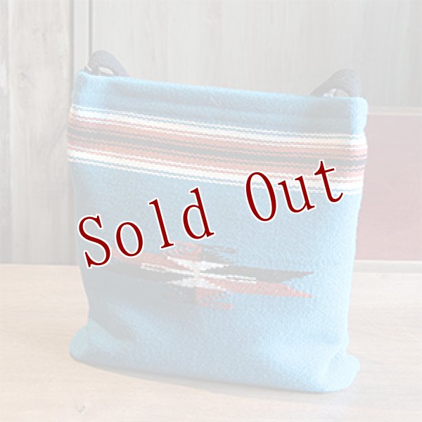 画像2: Ortega's チマヨ バッグ ターコイズブルー (2)