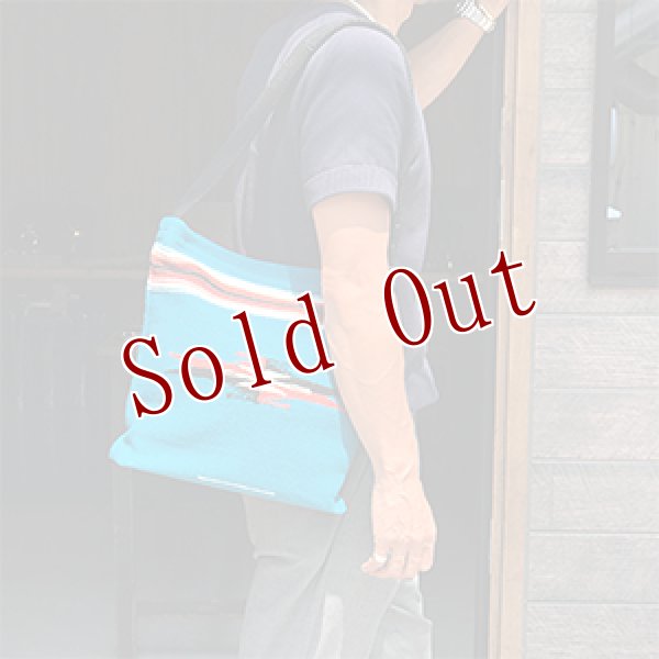 画像4: Ortega's チマヨ バッグ ターコイズブルー (4)