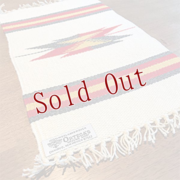 画像2: Ortega's チマヨ プレイスマット/ランチョマット オフホワイト (2)