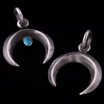 画像1: 【RM Jewelry】ナジャ ターコイズ シルバー ペンダント