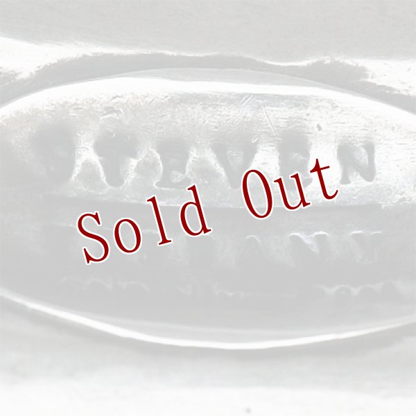 画像9: サウスパイユート族 Steven Tiffany 1" コインシルバー リポウズ バングル (9)