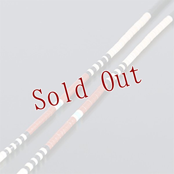 画像2: サントドミンゴ族 Dorene Calabaza マルチカラー ヒシ ネックレス (2)