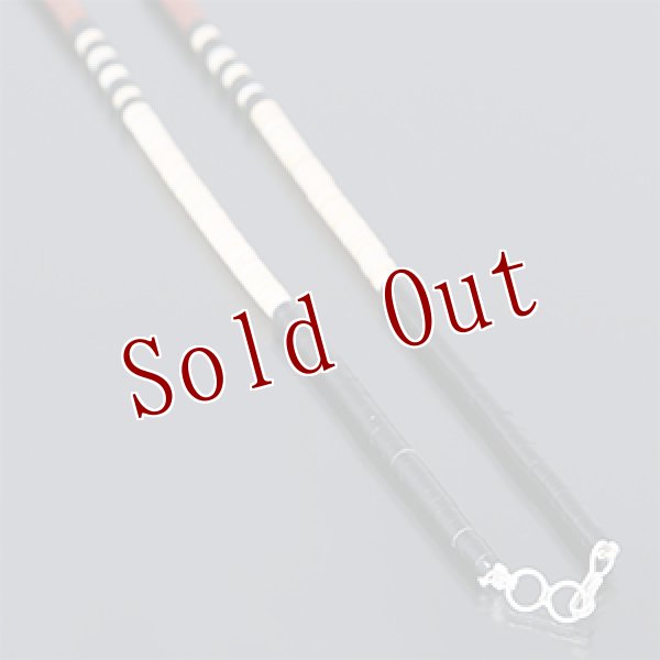 画像3: サントドミンゴ族 Dorene Calabaza マルチカラー ヒシ ネックレス (3)