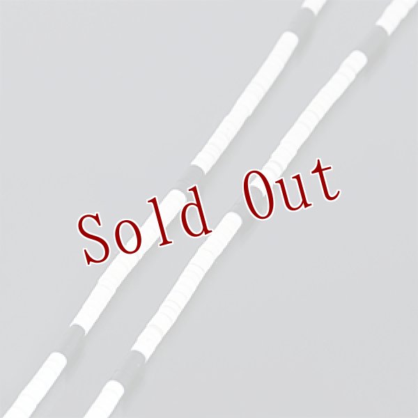 画像2: サントドミンゴ族 Dorene Calabaza モノトーン ヒシ ネックレス (2)