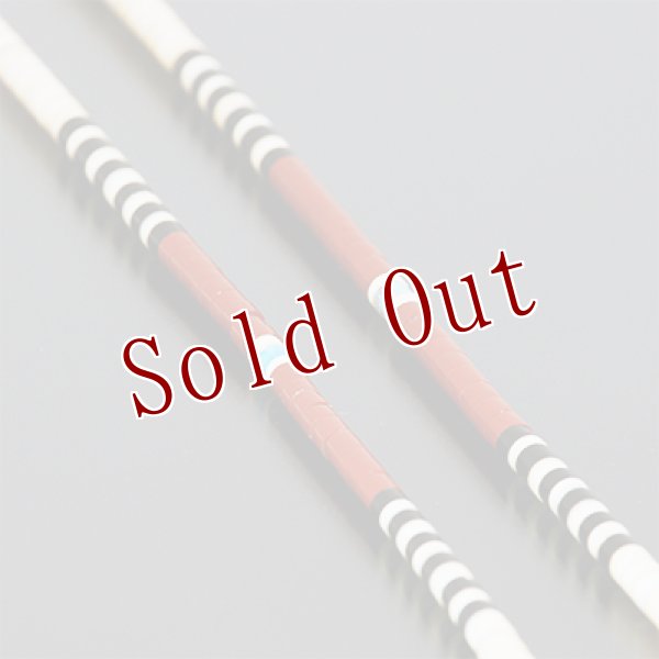 画像3: サントドミンゴ族 Dorene Calabaza マルチカラー ヒシ ネックレス (3)