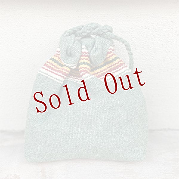 画像2: Trujillo's チマヨ ドローストリング バッグ セージ (2)