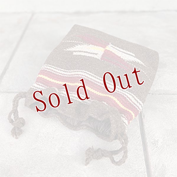 画像3: Trujillo's チマヨ ドローストリング バッグ ブラウン (3)