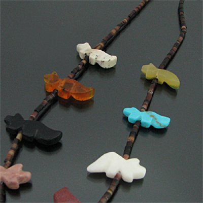 画像1: ズニ族 フェティッシュ チョーカー