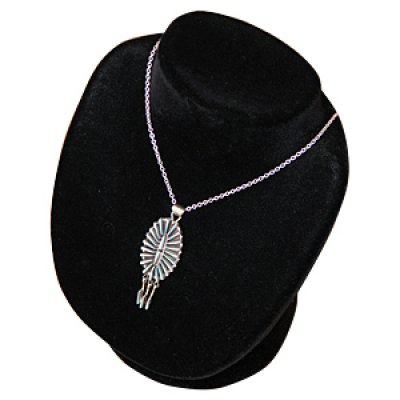 画像3: ズニ族 ニードルポイント チャーム ターコイズ ネックレス