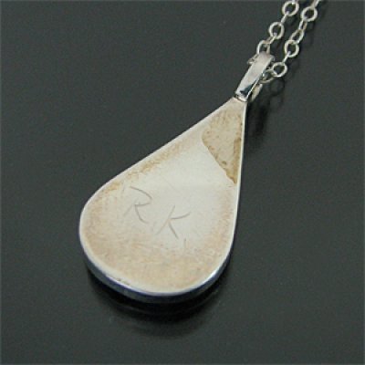 画像2: ズニ族 マルチストーン インレイ ティアドロップ ネックレス